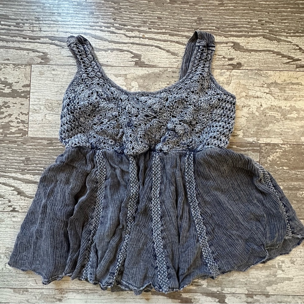 Rachel Zoe Crocheted Blouse - Small